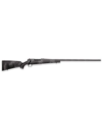 WeatherbyMark V Live Wild 25 Creedmoor 4+1 22" Carbon Gray Cerakote Fluted Threaded Barrel, Carbon Gray Cerakote Drilled &amp; Tapped Steel Receiver Fixed Black w/Gray Accents Polymer Stock, Right Hand