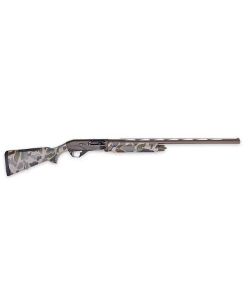 WeatherbySorix12 Gauge Bolt 3.50" 2+1 28" Drilled &amp; Tapped Receiver, Adjustable Hush Camo Synthetic Stock, Ambidextrous