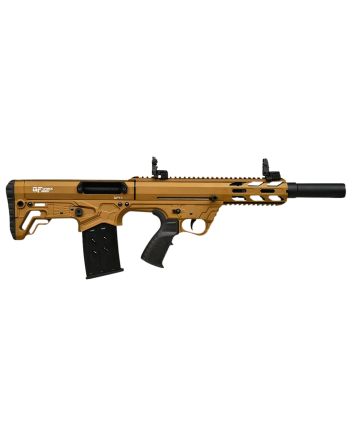 Gforce Arms GFY1BRNZ GFY-1 USA 12 Gauge Semi-Auto 3" 5+1 18.50" Black Threaded Barrel, Bronze Cerakote Aluminum Receiver w/Picatinny Rail, Bronze Bullpup Polymer Stock, Polymer Grip