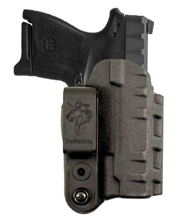 DeSantis Gunhide 137KJ5ZZ0 Slim-TukIWB Black Kydex Fits S&amp;W Bodyguard 2.0 Ambidextrous