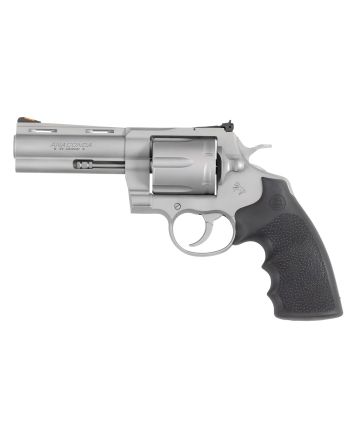 Colt Mfg ANACONDASM4RTS Anaconda44 Mag 6rd Shot 4.25" Matte Stainless Vent Rib Barrel, Cylinder &amp; Frame, Black Grip