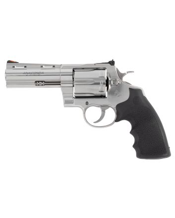 Colt Mfg ANACONDASP4RTS45C Anaconda45 Colt (Long Colt) 6rd Shot 4.25" Stainless Vent Rib Barrel, Cylinder &amp; Frame, Black Grip
