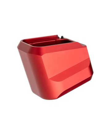 Tyrant CNC TDVP9MAGEXRED Magazine ExtensionFits H&amp;K VP9/VP40/VP30 5rd Red Aluminum