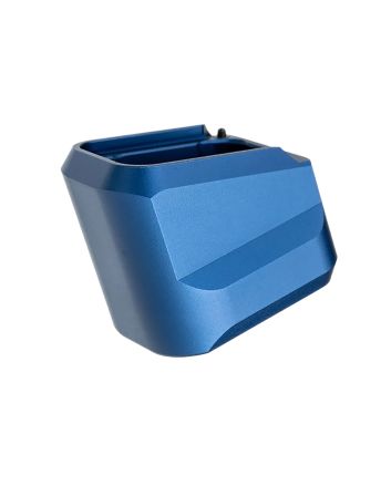 Tyrant CNC TDVP9MAGEXBLUE Magazine ExtensionFits H&amp;K VP9/VP40/VP30 5rd Blue Aluminum