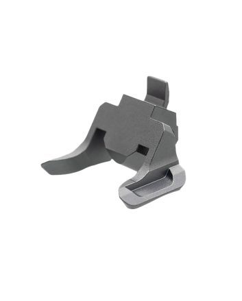 Tyrant CNC TDVP9EGREY Extended Magazine Release9mm/40 S&amp;W Fits Heckler &amp; Koch VP9/VP40 Grey Aluminum