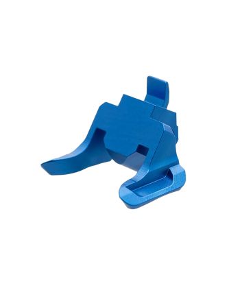 Tyrant CNC TDVP9EBLUE Extended Magazine Release9mm/40 S&amp;W Fits Heckler &amp; Koch VP9/VP40 Blue Aluminum