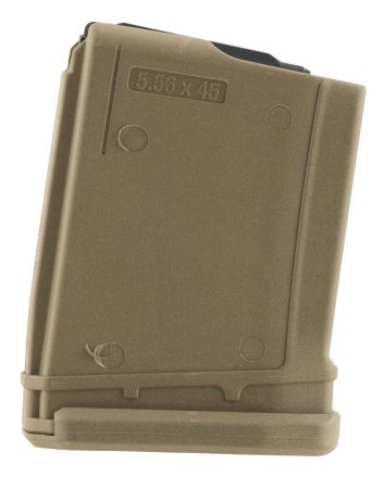 ProMag COL26 Standard10rd 223 Rem/5.56x45mm Fits AR-15/M16 Desert Tan DuPont Zytel Polymer