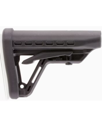 Archangel AA125 Low-ProfileBlack Synthetic, 6 Position, Fits AR-Platform with Commercial Tube