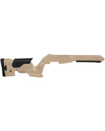 Archangel AAP1022DT Precision StockDesert Tan Synthetic Fixed with Adjustable Cheek Riser for Ruger 10/22