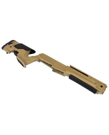 Archangel AAMINIDT Precision StockDesert Tan Synthetic Fixed with Adjustable Cheek Riser for Ruger Mini-14, Mini Thirty