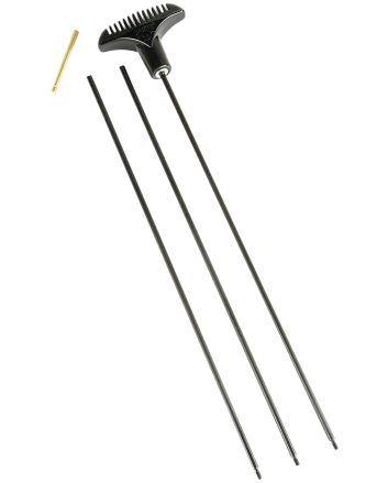 Hoppe's 3PA22 Rifle Cleaning Rod 22 Cal 34.50" w/ Swivel Handle