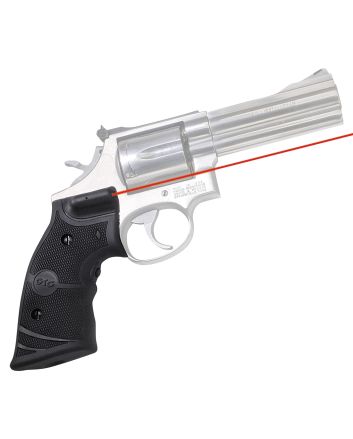 Crimson Trace 011290 LG-308 LasergripsBlack Red Laser Smith &amp; Wesson K &amp; L Frames Round Butt