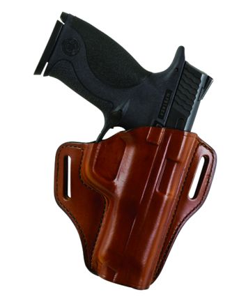 Bianchi 23940 57 RemedyOWB Size 12 Tan Leather Belt Slide Fits Colt 1911 Commander Right Hand