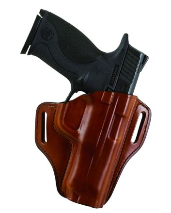 Bianchi 23944 57 RemedyOWB Size 10A Tan Leather Belt Slide Fits Colt 1911 Officer Right Hand