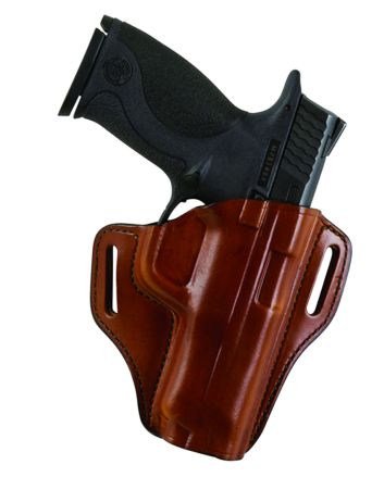 Bianchi 23948 57 RemedyOWB Size 09A Tan Leather Belt Slide Fits Glock 42 Right Hand
