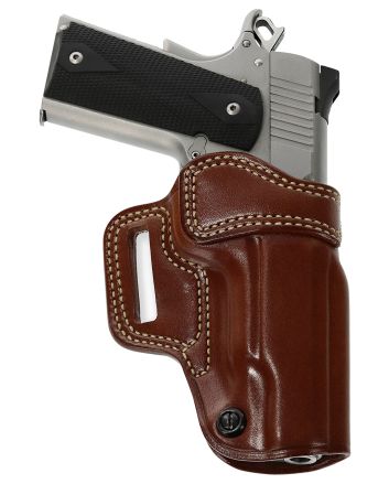 Galco AV266 AvengerOWB Tan Leather Belt Slide Fits 4-4.25" 1911