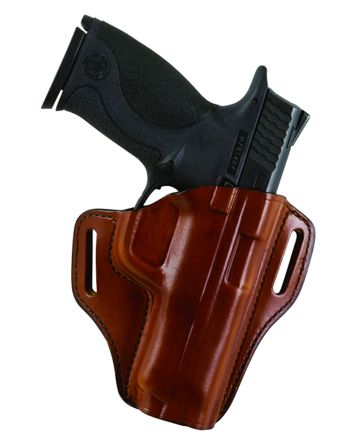 Bianchi 25017 57 RemedyOWB Size 10 Tan Leather Belt Slide Fits Colt 1911 Government Left Hand