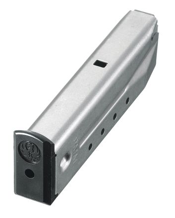 Ruger 90233 P-Series15rd Magazine Fits Ruger P95/PC Carbine/P89/P94 9mm Luger Stainless