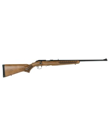 Ruger 8329 American RimfireFull Size 22 LR 10+1 22" Satin Blued Steel Barrel, Satin Blued Drilled &amp; Tapped Steel Receiver w/Integral Scope Base, Fixed Wood Stock, Right Hand