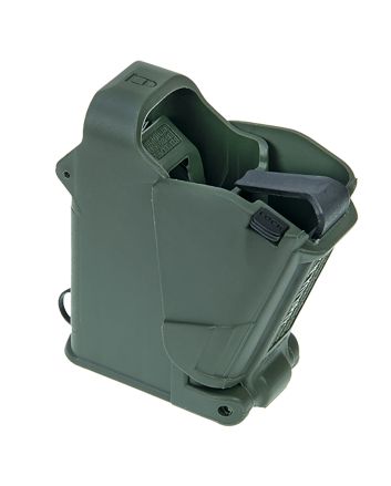 Maglula UP60DG UpLULA Loader &amp; Unloader Double Stack Single Stack Dark Green Polymer 9mm Luger/45 ACP Pistols