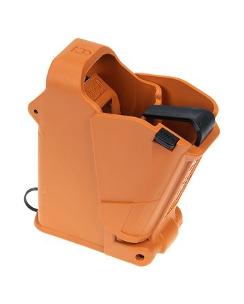 Maglula UP60BO UpLULA Loader &amp; Unloader Double Stack Single Stack Orange Polymer 9mm Luger 45 ACP Pistols
