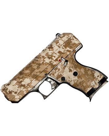 Hi-Point 916DD C99mm Luger 8+1, 3.50" Black Steel Barrel, Hydro-Dipped Digital Desert Camo Serrated Steel Slide, Hydro-Dipped Digital Desert Camo Polymer Frame &amp; Grip