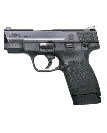 Smith &amp; Wesson 180022 M&amp;P Shield M2.0 Micro-Compact Frame 45 ACP 6+1/7+1, 3.30" Black Armornite Stainless Steel Barrel &amp; Slide, Matte Black Polymer Frame, Black Textured Grip, Ambidextrous
