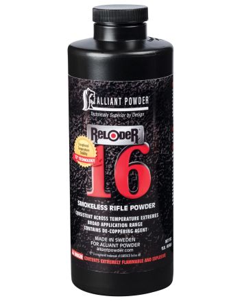 Alliant Powder RELOADER16 Rifle Powder Reloder 16 Rifle Multi-Caliber Medium Rifle 1 lb