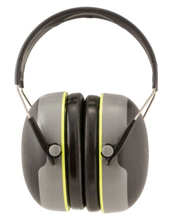 Peltor 97041 Sport Bull's Eye 27 dB Over the Head Gray/Black Adult 1 Pair