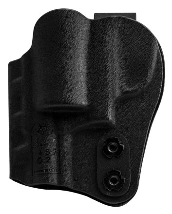 DeSantis Gunhide 137KJ02Z0 Slim-TukIWB Black Kydex Belt Clip Fits S&amp;W J Frame Ambidextrous