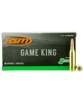 HSM 2439N Game King243 Win 85 gr Sierra GameKing Spitzer Boat Tail 20 Per Box/ 25 Case