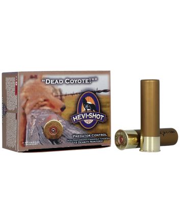 HEVI-Shot HS43035 Dead Coyote12Gauge 3.50" 1 5/8oz TungstenT Shot 10 Per Box/10 Case