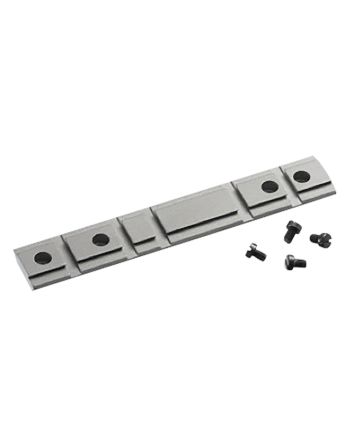 Ruger 90226 Scope Base AdapterSilver Aluminum Fits Ruger 10/22 &amp; 96/22 Tip-Off/Weaver Mount