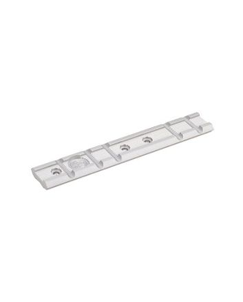 Ruger 90224 Scope Base AdapterSilver Aluminum Fits Ruger Mark II/III/Mark IV/22/45 Weaver Mount