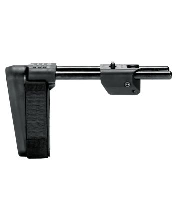 SB Tactical MPX-01-SB MPX PSB Brace 3 Position Black Synthetic with 3.87"-8.25" OAL Nylon Strap &amp; for Sig MPX, MCX (Excluding Copperhead Variant) Compatible with Integrated Picatinny Rail