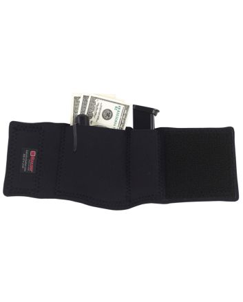 Galco CAS Ankle SafeFits Springfield SA-35 13" Hook &amp; Loop Mount Black Neoprene