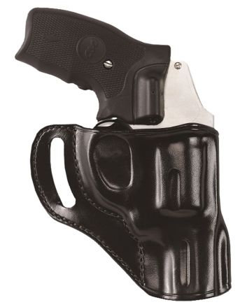 Galco HT118B HornetOWB Black Leather Belt Slide Fits Ruger SP101 Fits Colt Cobra Right Hand