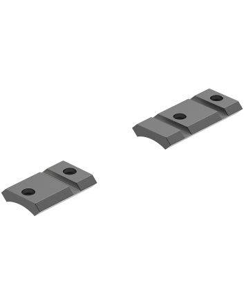 Leupold 171707 QRW Cross-Slot Base Set Matte Black Savage 10/110