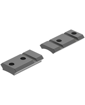 Leupold 171709 QRW Cross-Slot Base Set Matte Black Weatherby Mark V