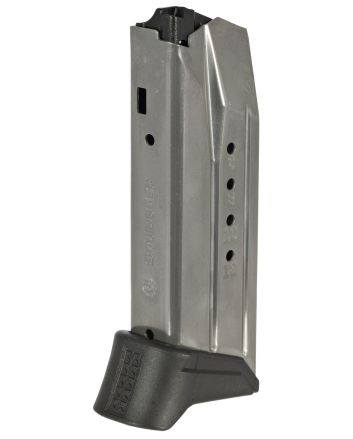 Ruger 90618 American Pistol Compact 12rd 9mm Luger Nickel Steel