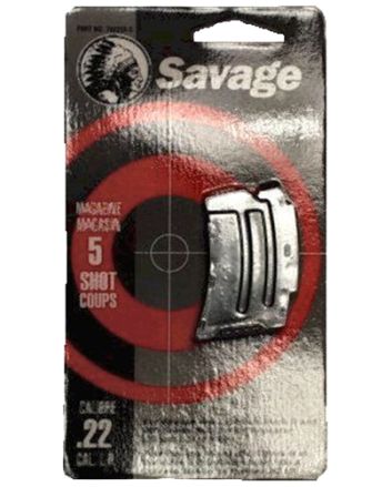 Savage Arms 90005 MKII5rd 22 LR/17 Mach 2 Blued Steel