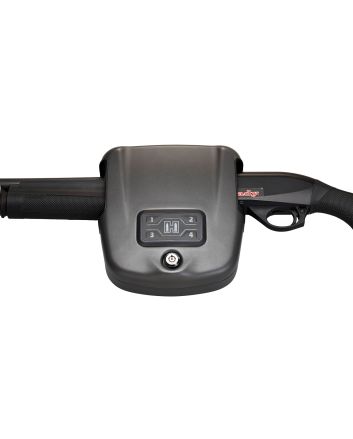 Hornady 98180 Rapid Safe Shotgun Wall Lock RFID Access Code Key Entry Black Steel Holds Shotgun 8.50" L x 9.20" W x 2.70" D