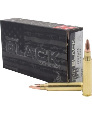 Hornady 80234 Black223Rem 62gr Full Metal Jacket 20 Per Box/10 Case