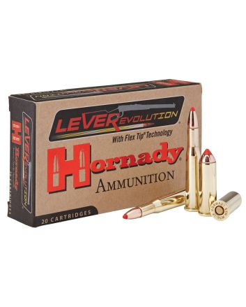 Hornady 8277 LEVERevolution25-35Win 110gr Flex Tip eXpanding 20 Per Box/10 Case