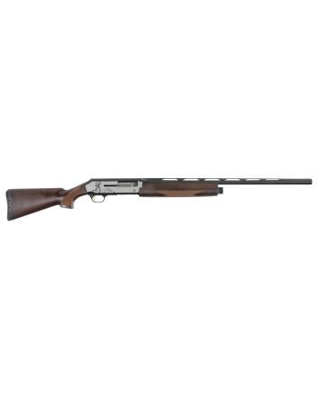 Browning 011412605 Silver Field Micro Midas 20 Gauge 26" 3" 4+1, Alloy Receiver With Silver/Matte Black Bi-Tone Finish, Satin Turkish Walnut Stock With Cut Checkering (Compact)