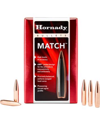 Hornady 24561 ELD Match6mm .243 108 gr Extremely Low Drag Match 100 Per Box/ 25 Case