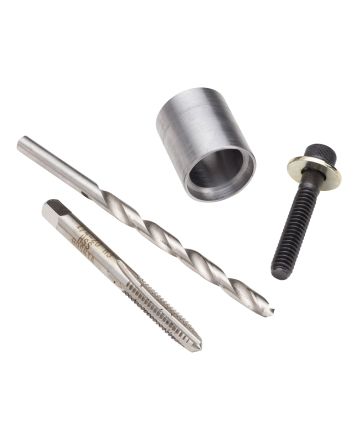 Hornady 050033 Stuck Case Remover Silver Multi Caliber Includes #7 drill and 1/4 inch 20 tap
