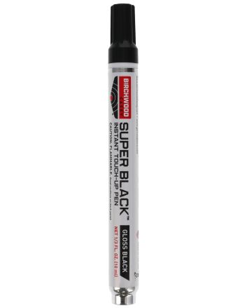 Birchwood Casey 15111 Super Black Touch-Up Pen Gloss Black 1/3 oz.