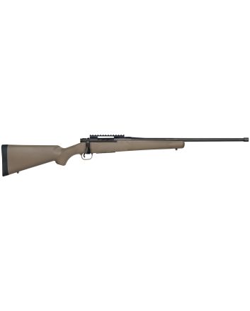 Mossberg 27875 Patriot Predator 6.5 Creedmoor Caliber with 5+1 Capacity, 22" Threaded/Fluted Barrel, Matte Blued Metal Finish &amp; Flat Dark Earth Synthetic Stock Right Hand (Full Size)