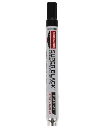 Birchwood Casey 15112 Super Black Touch-Up Pen Flat Black 1/3 oz.
